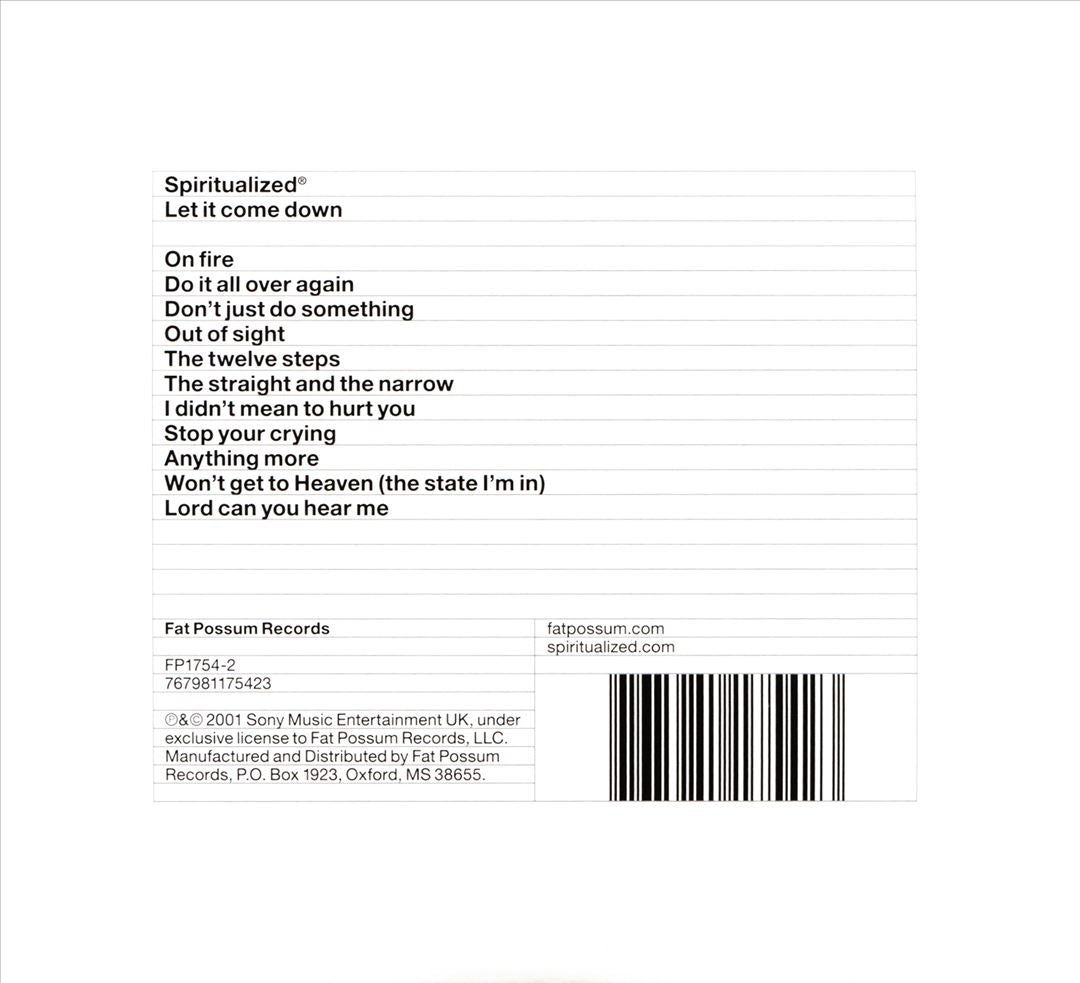 Let It Come Down cover art