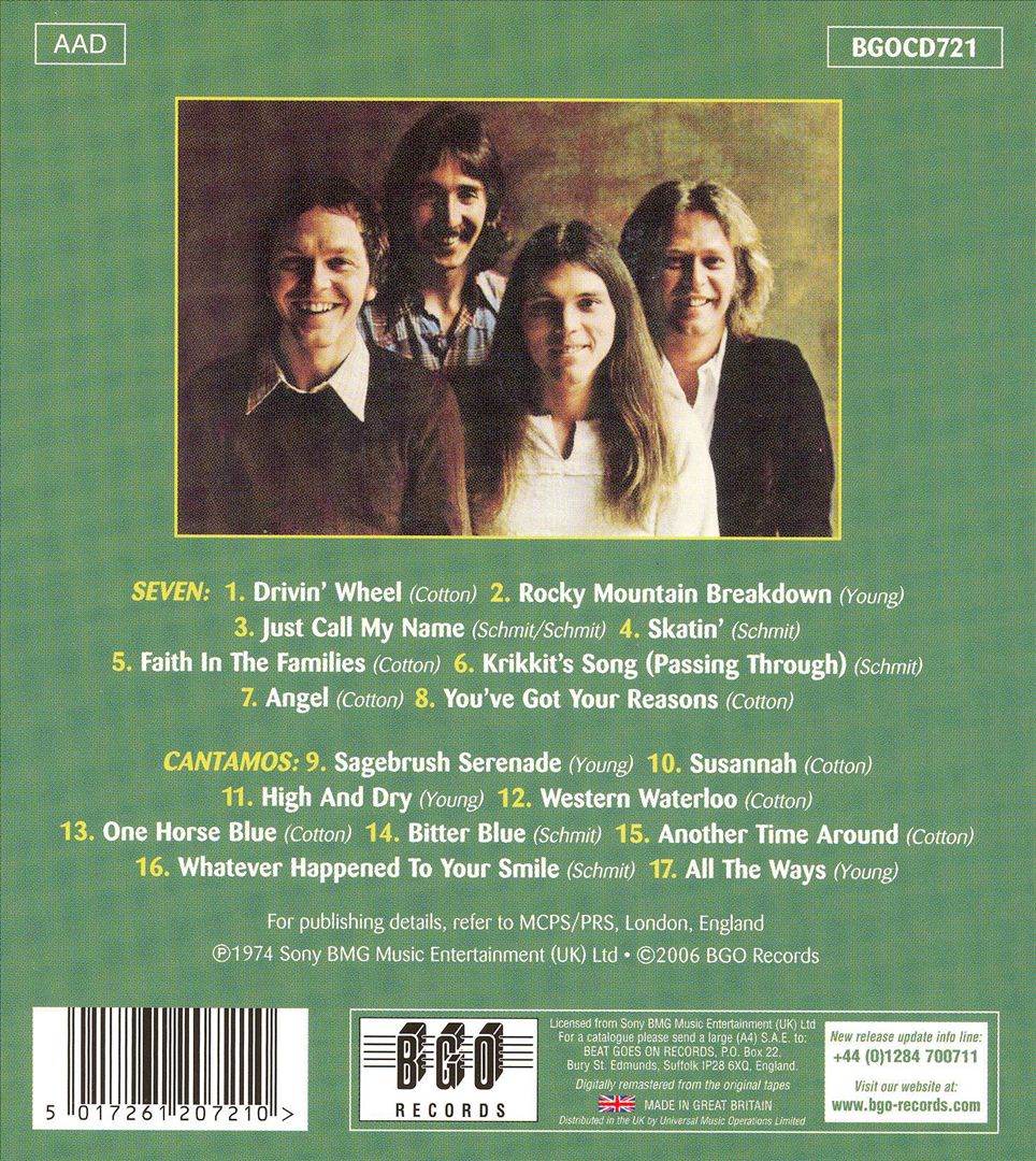 Seven/Cantamos cover art