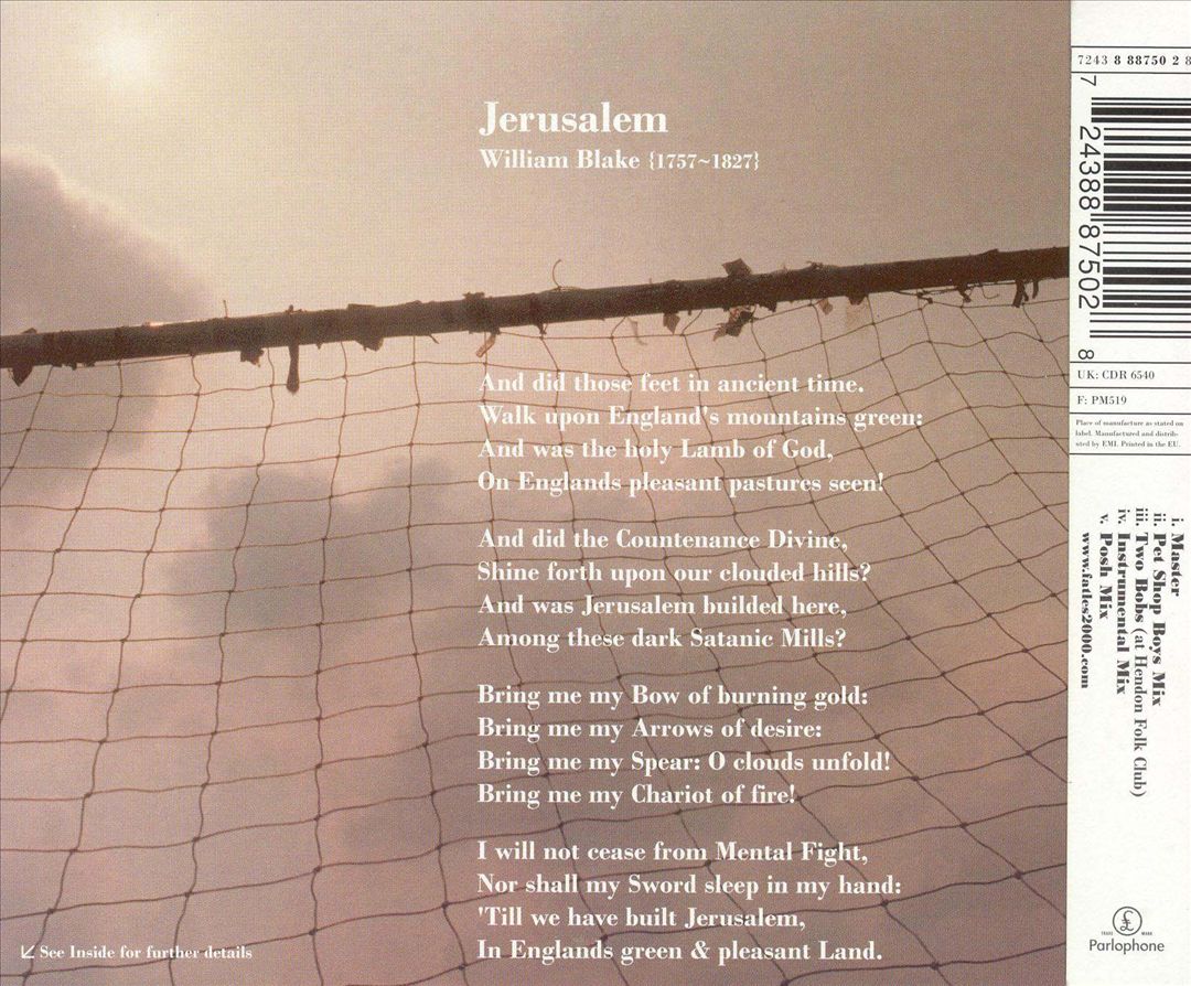 Jerusalem cover art