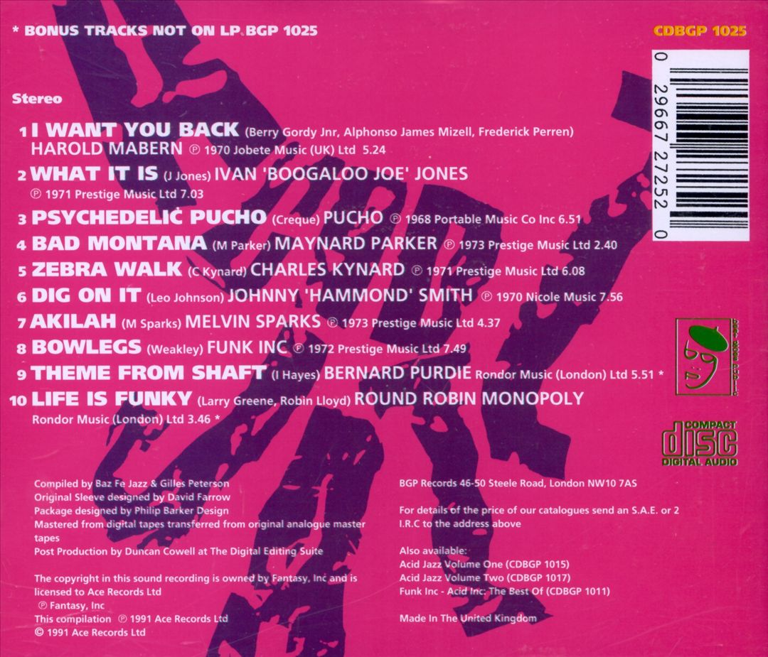 Acid Jazz, Vol. 3 cover art