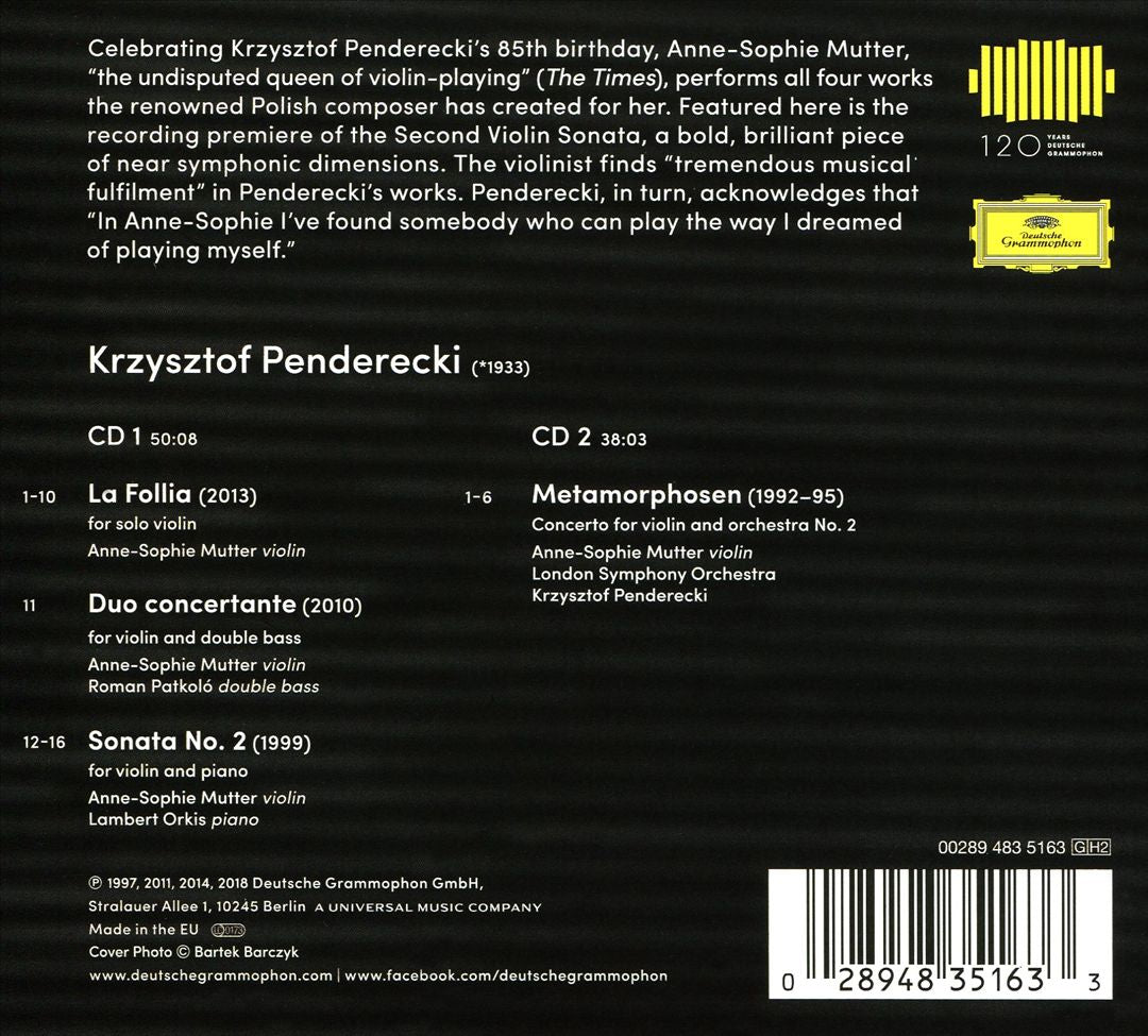 Hommage à Penderecki cover art