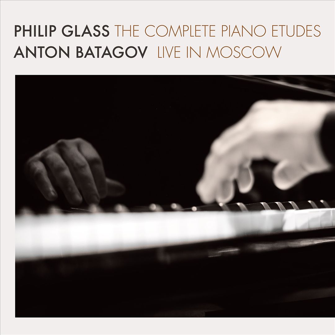 Philip Glass: The Complete Piano Etudes cover art