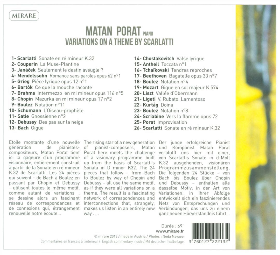 Variations on a Theme by Scarlatti cover art