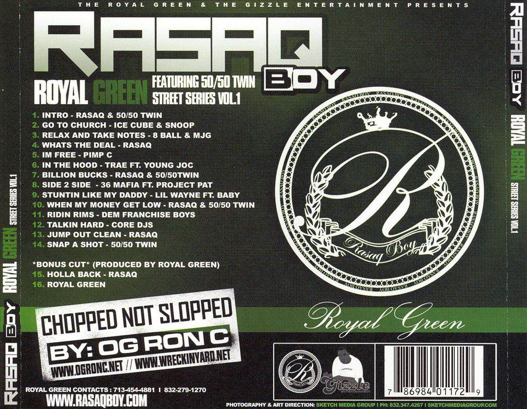 Royal Green, Street Series, Vol. 1 cover art