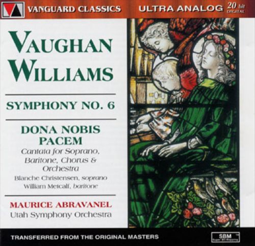Vaughan Williams: Symphony No.6/Dona Nobis Pacem cover art