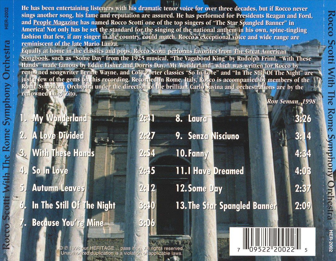 Our Heritage..Pass It On cover art