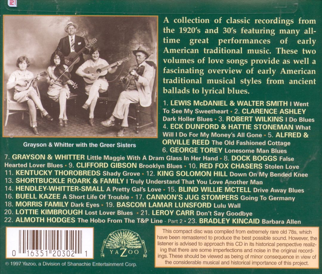 Rose Grew Round the Briar, Vol. 1: Early American Rural Love Songs cover art