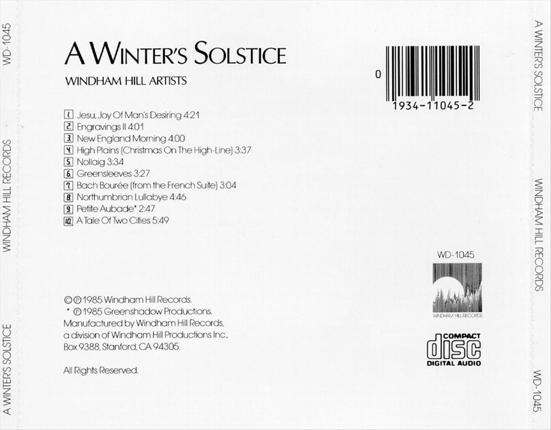 Winter's Solstice cover art
