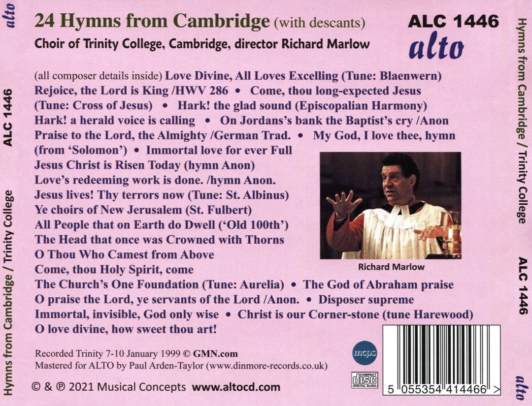 Hymns from Cambridge cover art