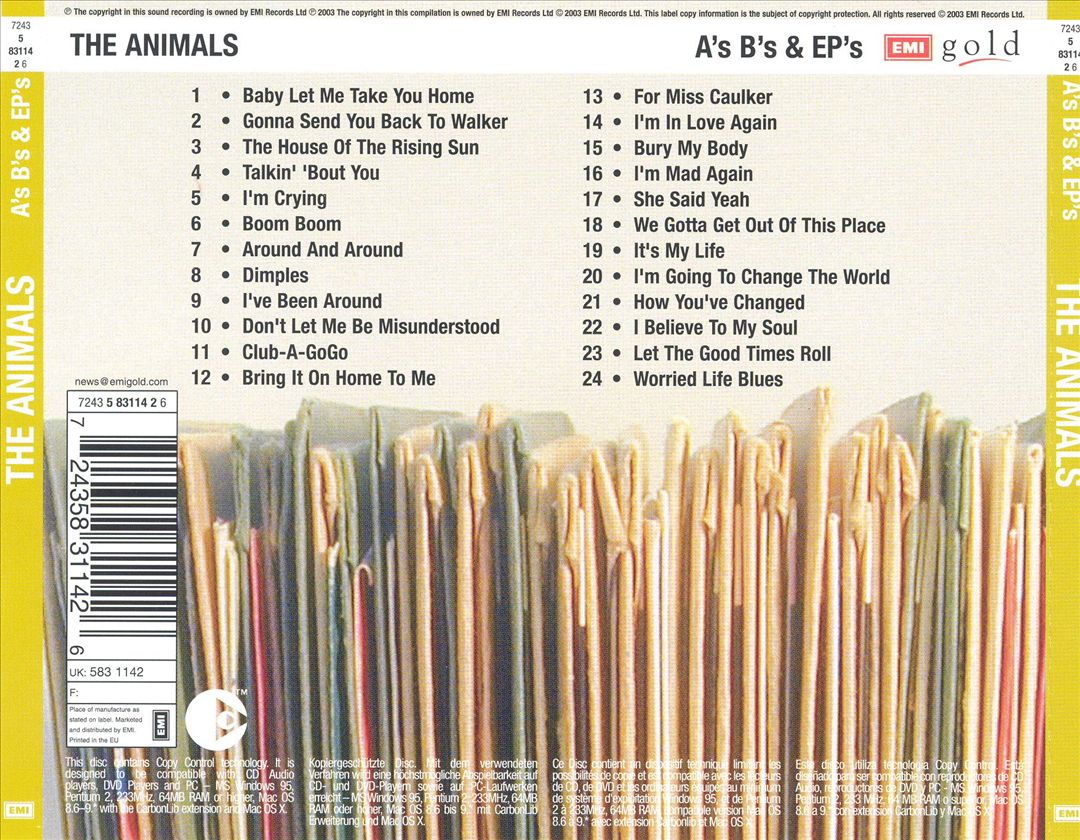 A's, B's & EP's cover art