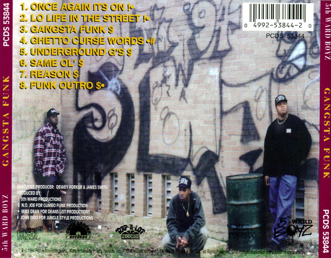 Gangsta Funk cover art
