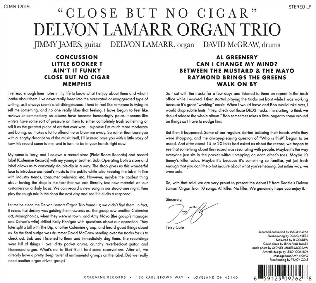 Close But No Cigar cover art