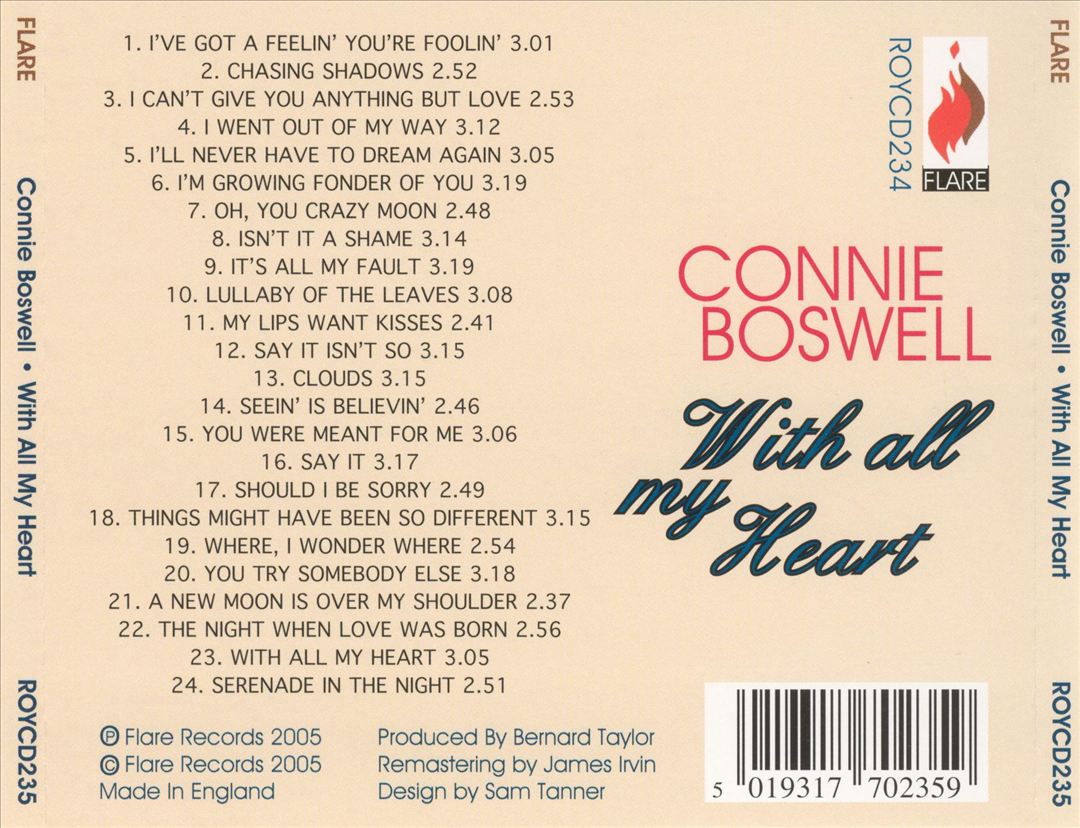 With All My Heart cover art