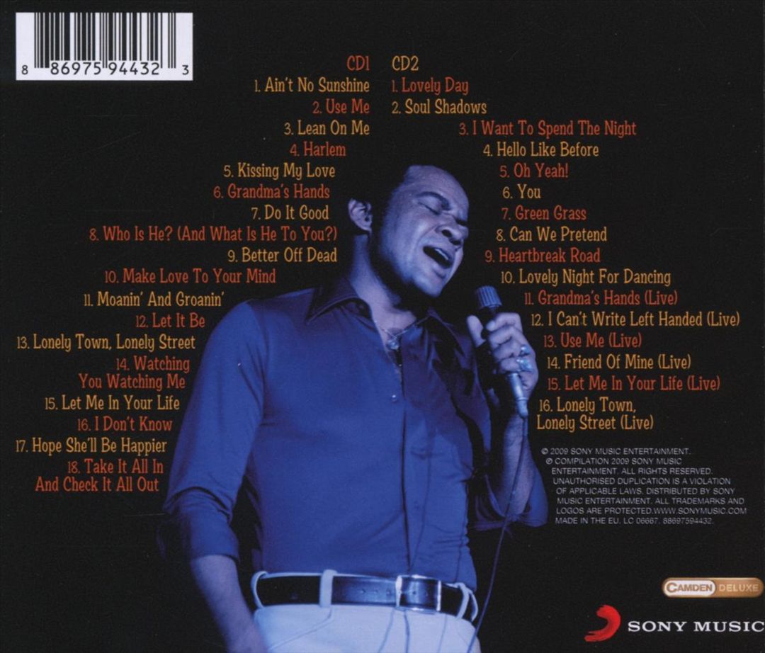 Lovely Day: The Best Of Bill Withers cover art