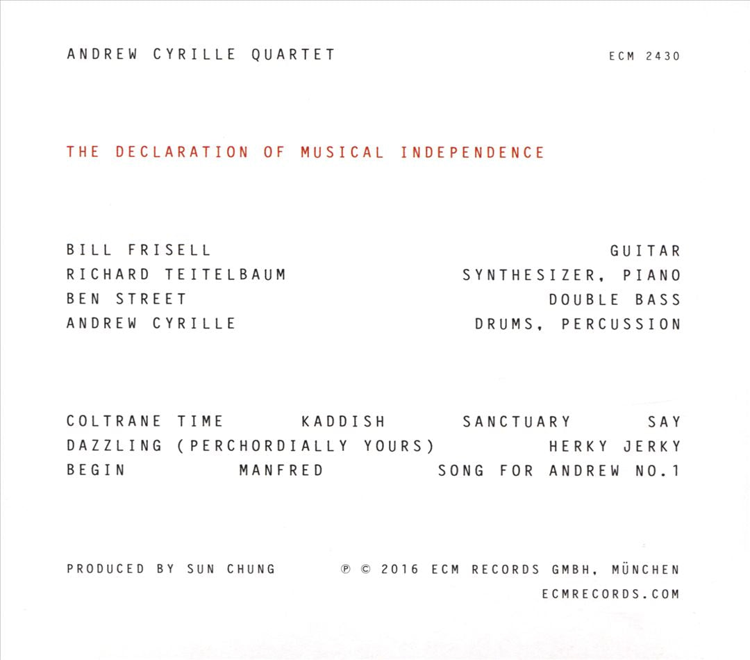 Declaration Of Musical Independence cover art