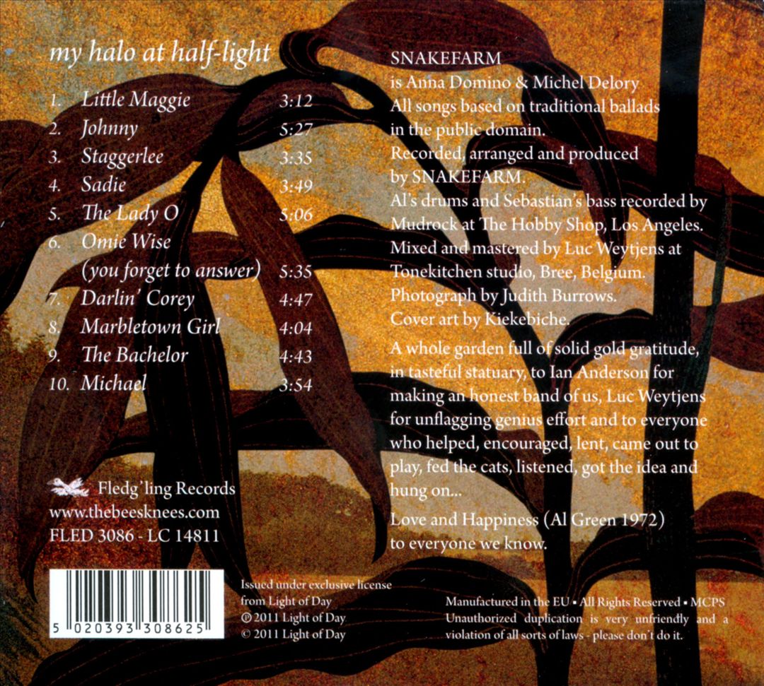 My Halo at Half-Light cover art