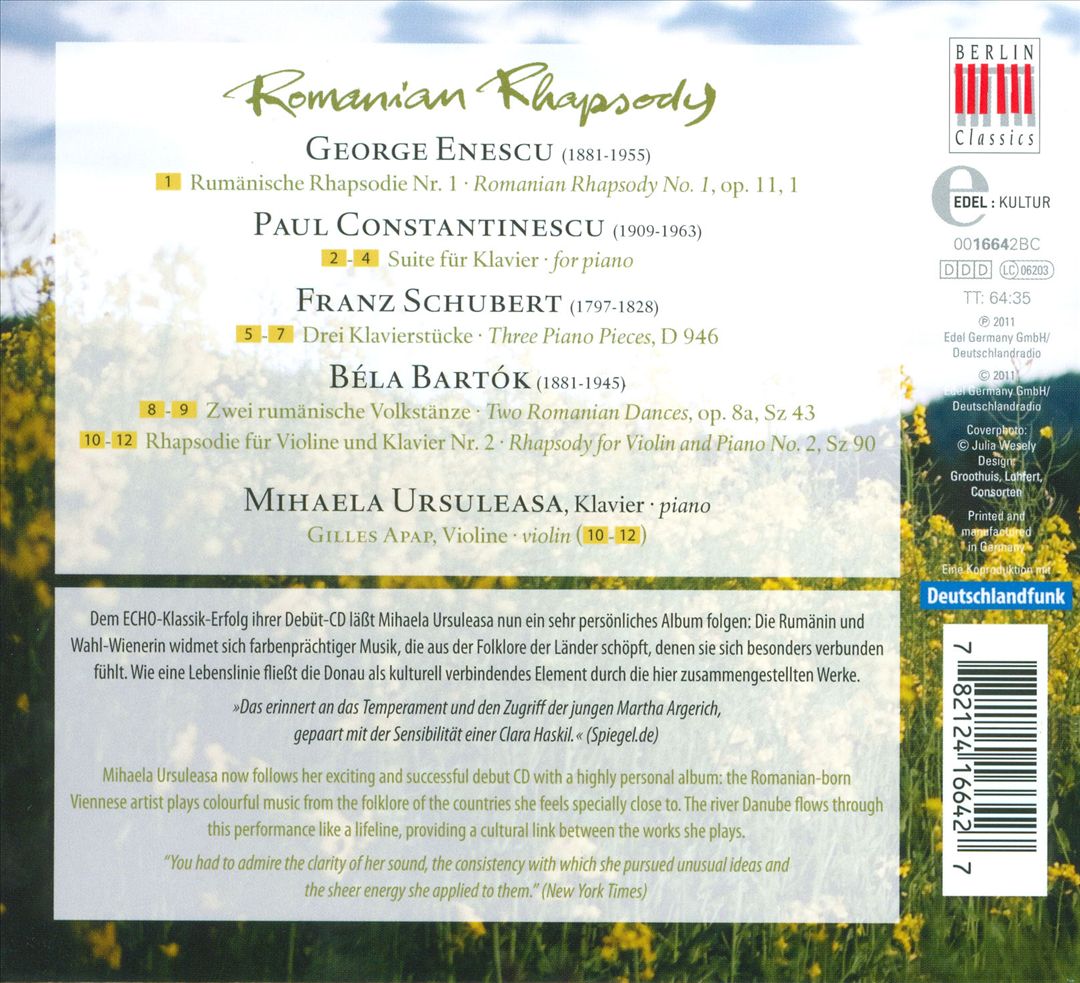 Romanian Rhapsody cover art