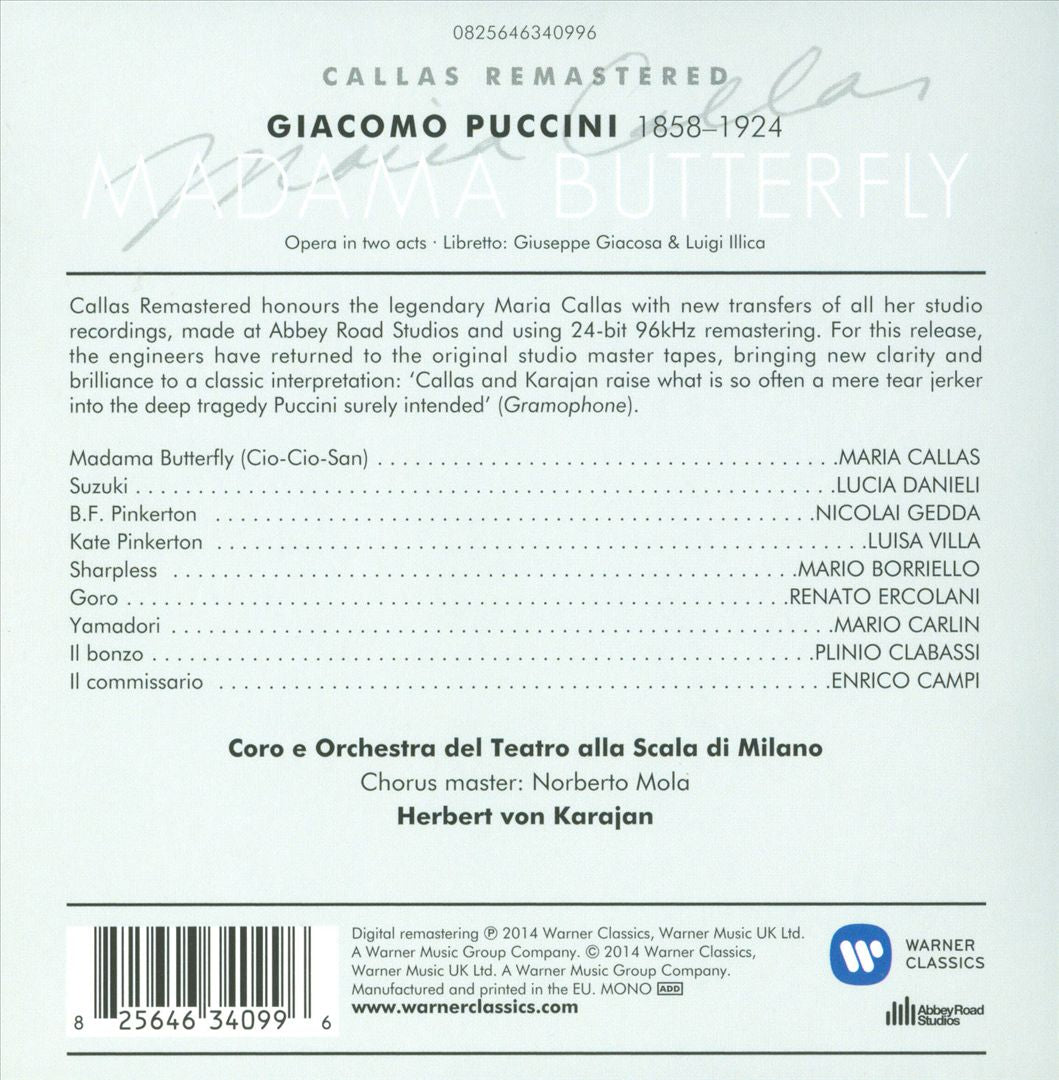 Puccini: Madama Butterfly cover art