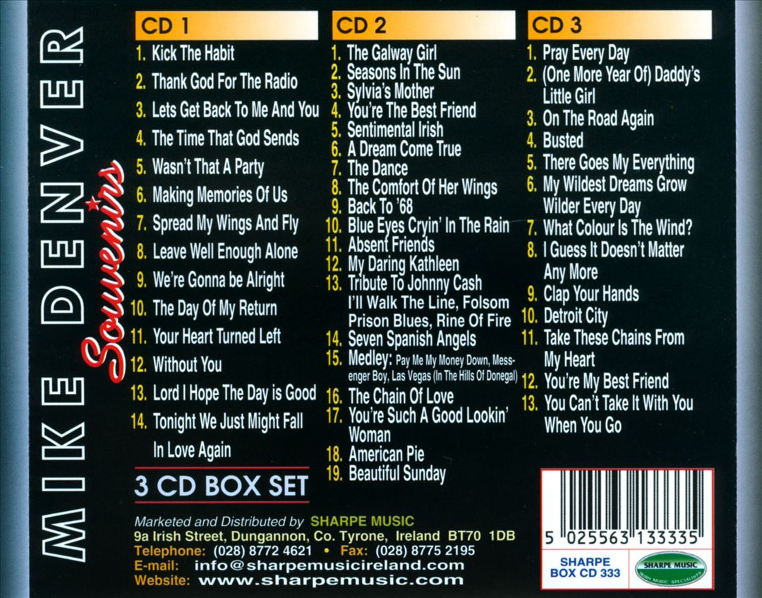Souvenirs cover art