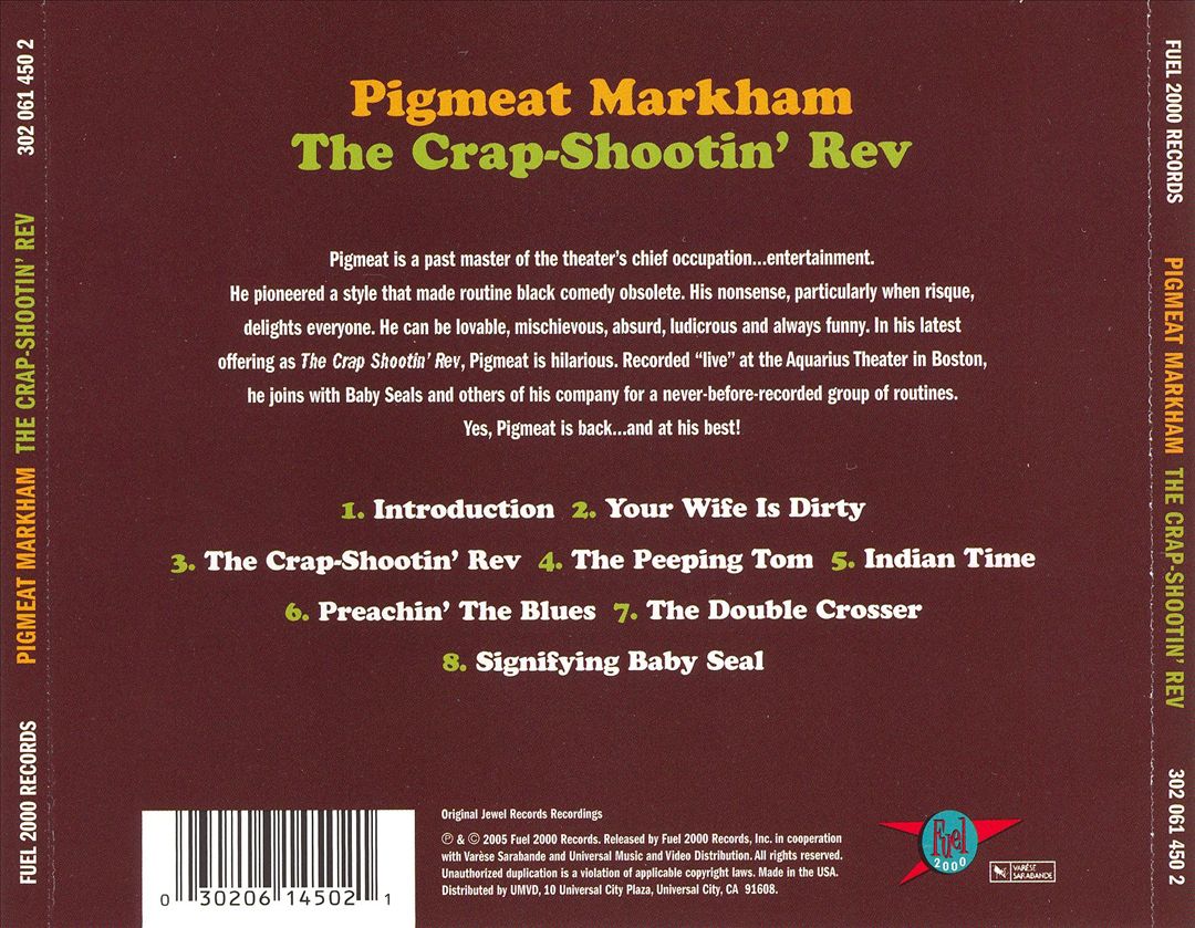 Crap Shootin' Rev cover art