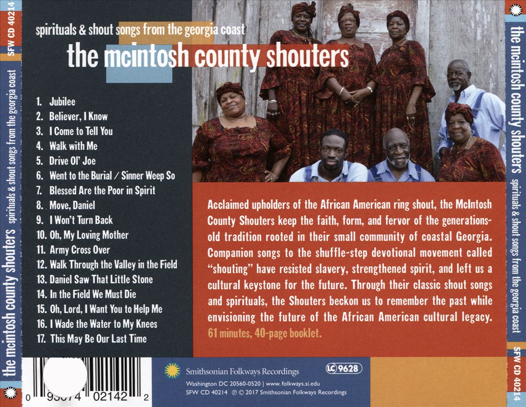 Spirituals & Shout Songs from the Georgia Coast cover art