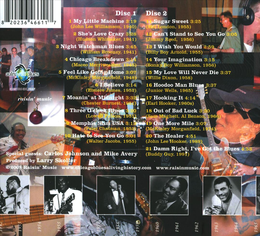 Chicago Blues: A Living History cover art