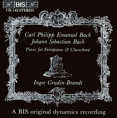 C.P.E. Bach and J.S. Bach: Pieces for Fortepiano and Clavichord cover art