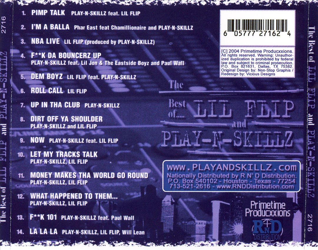Best of Lil Flip and Play-N-Skillz cover art