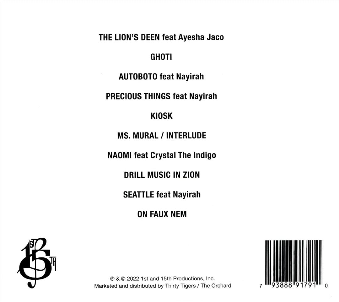 Drill Music in Zion cover art