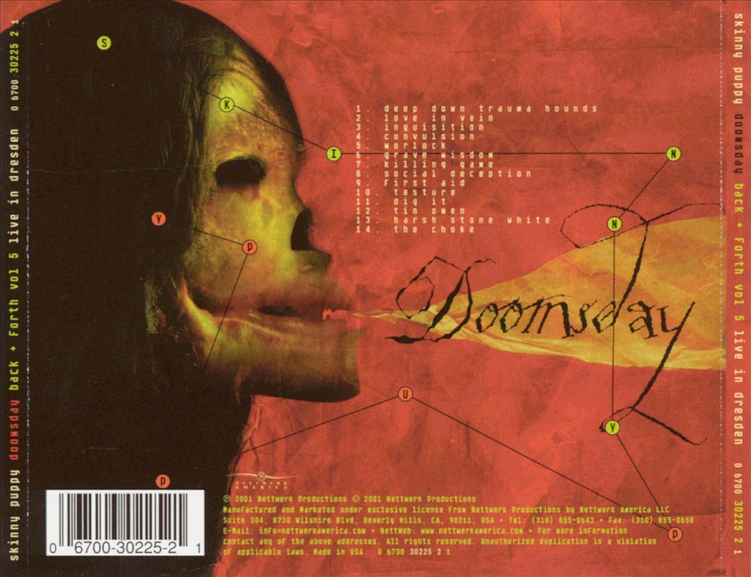 Doomsday: Back and Forth, Vol. 5: Live cover art