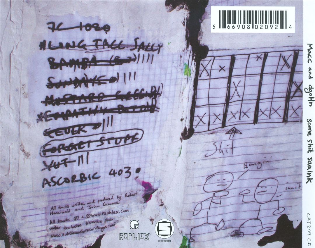 Some Shit Saaink cover art