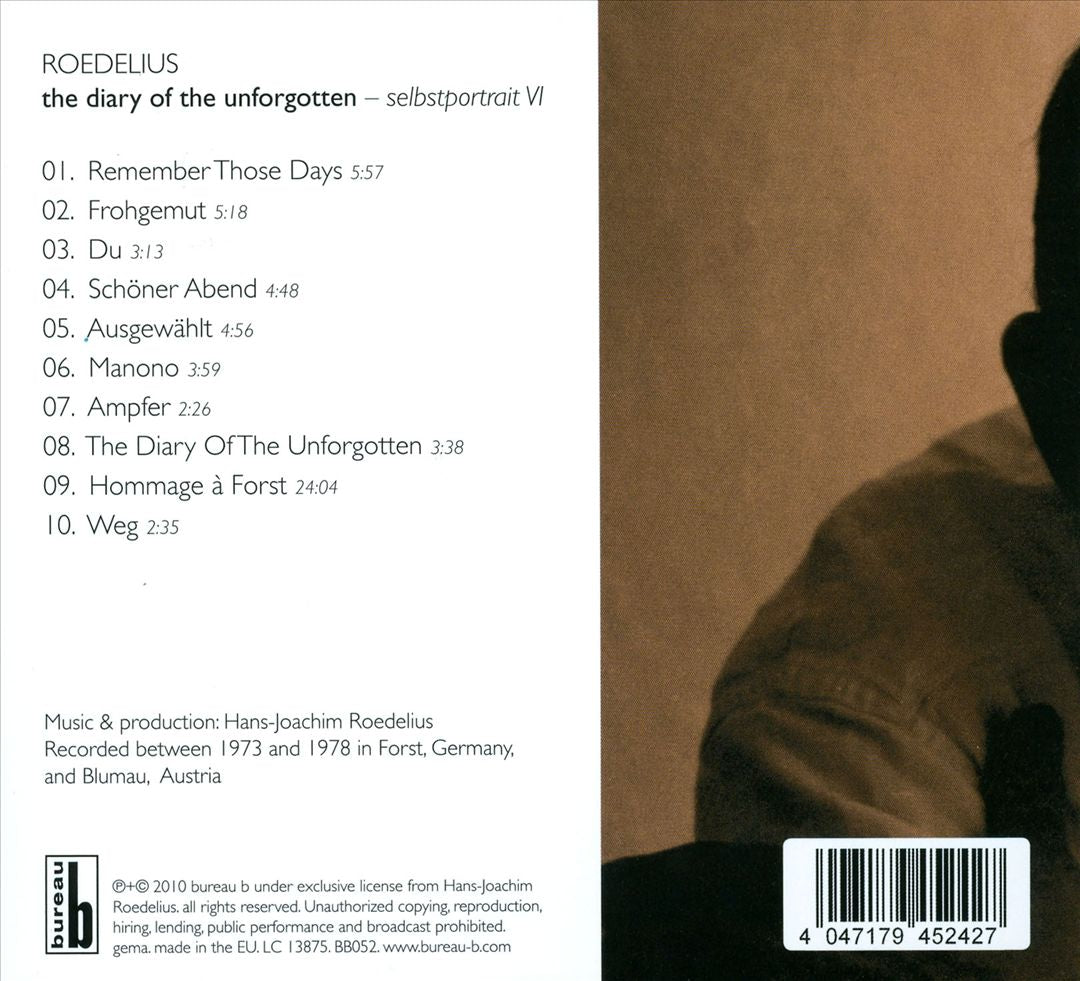 Selbstportrait, Vol. VI: The Diary of the Unforgotten cover art