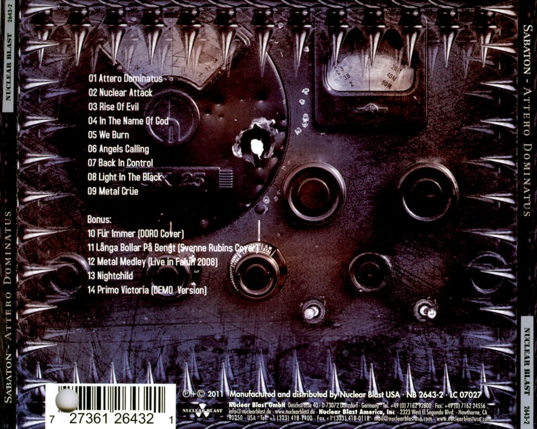 Attero Dominatus (Re-Armed) cover art