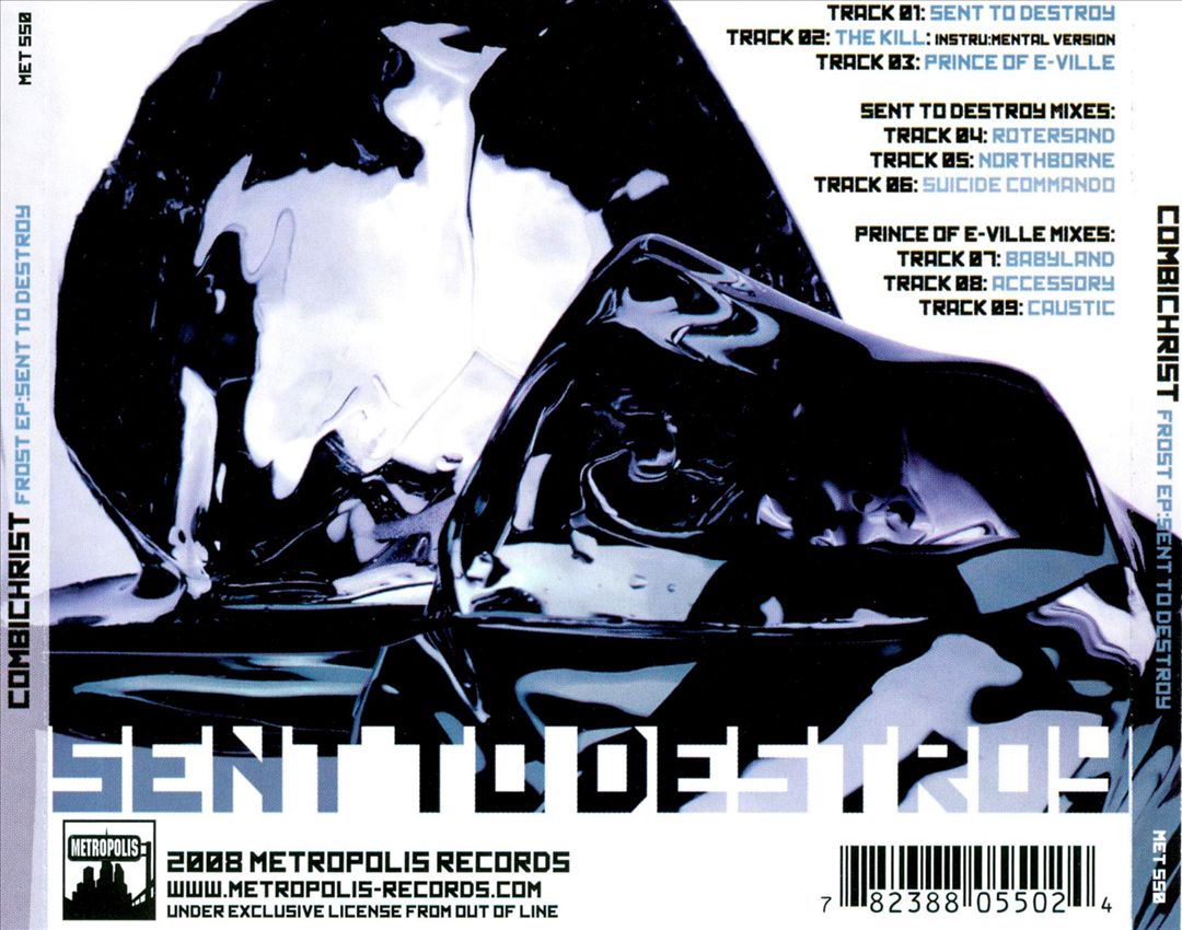 Frost EP: Sent to Destroy cover art