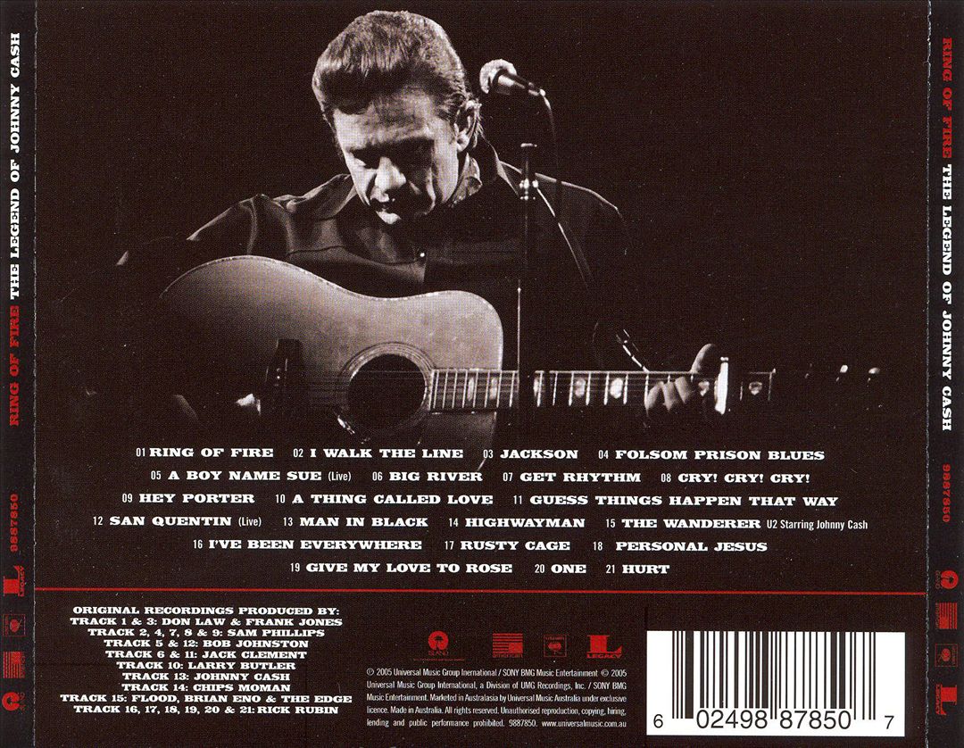 Ring of Fire: The Legend of Johnny Cash cover art