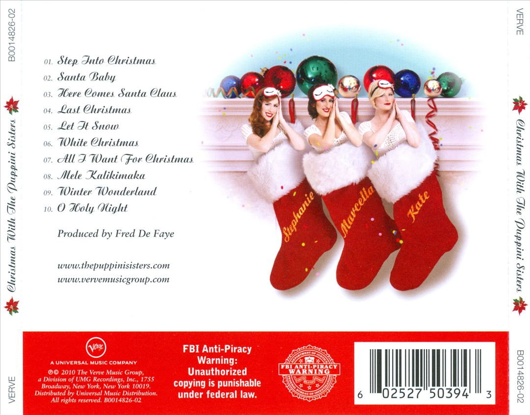 Christmas With the Puppini Sisters cover art
