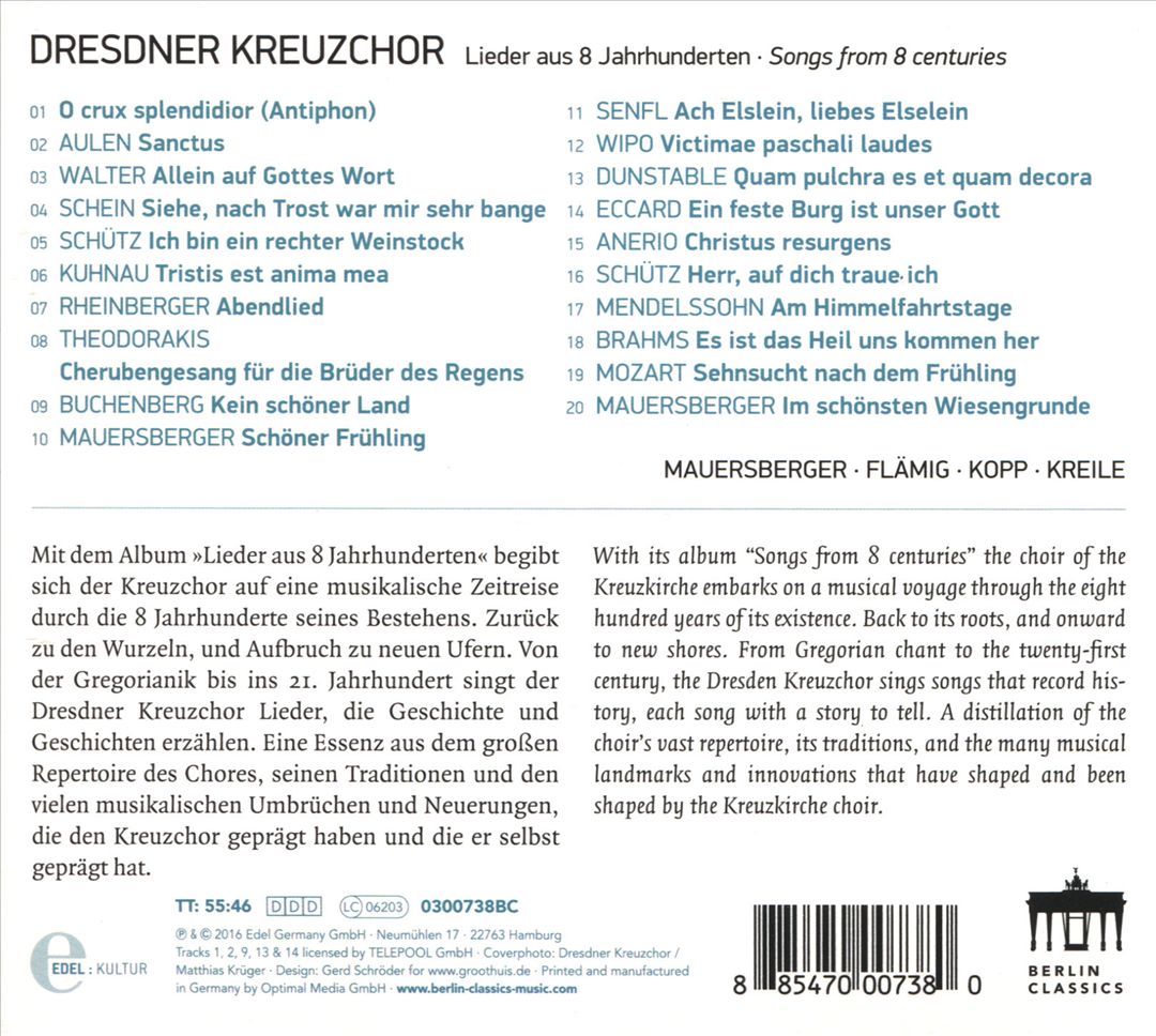 800 Jahre: Lieder aus 8 Jahrhunderten cover art
