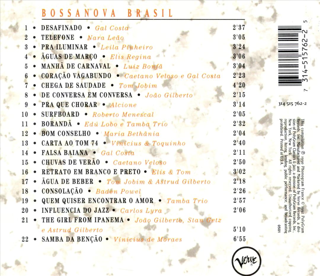 Bossa Nova Brasil cover art