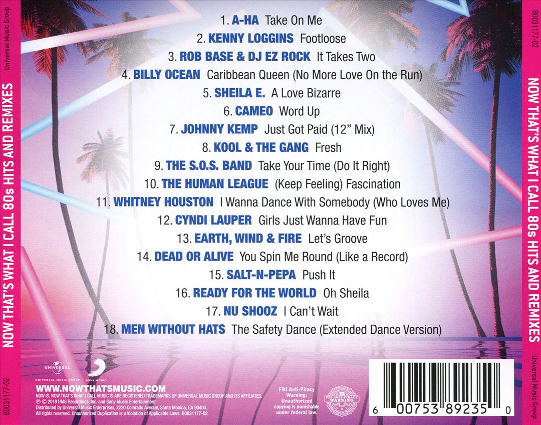 Now Thats What I Call Hits & Remixes 2019 cover art