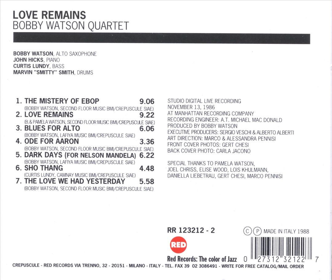 Love Remains cover art