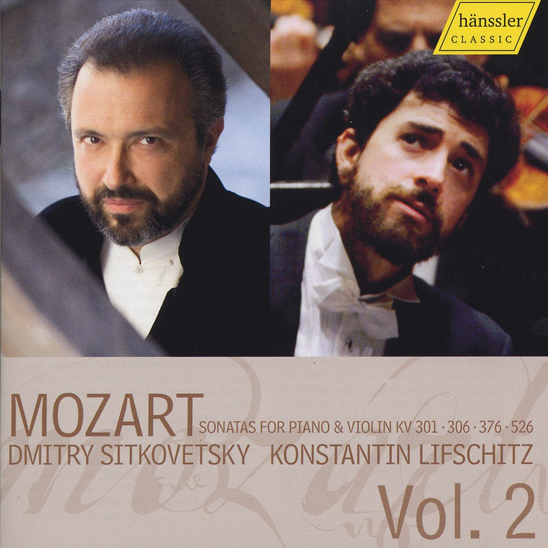 Mozart: Sonatas for piano & violin, KV 301, 306, 376, 526, Vol. 2 cover art
