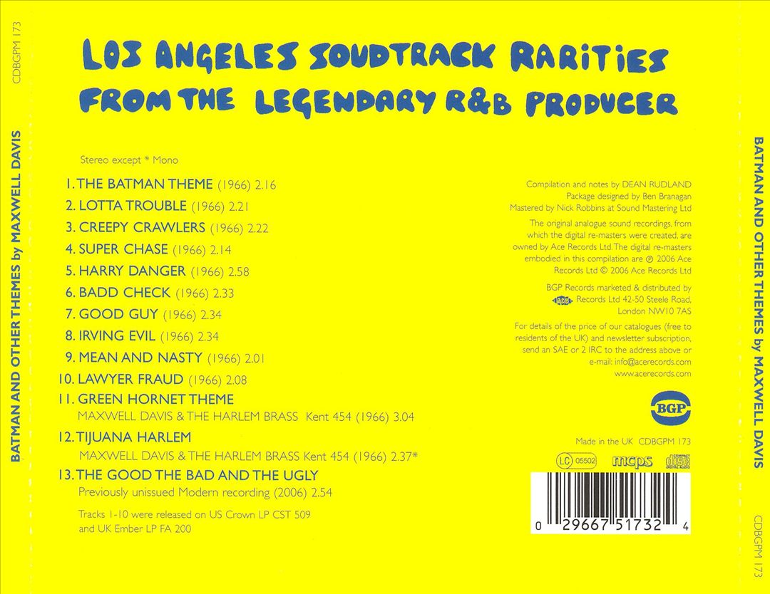 Batman and Other Themes cover art