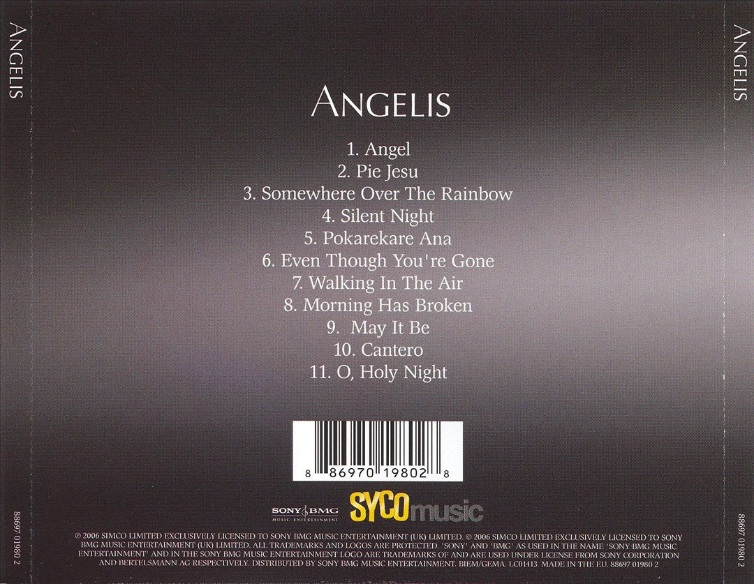 Angelis cover art
