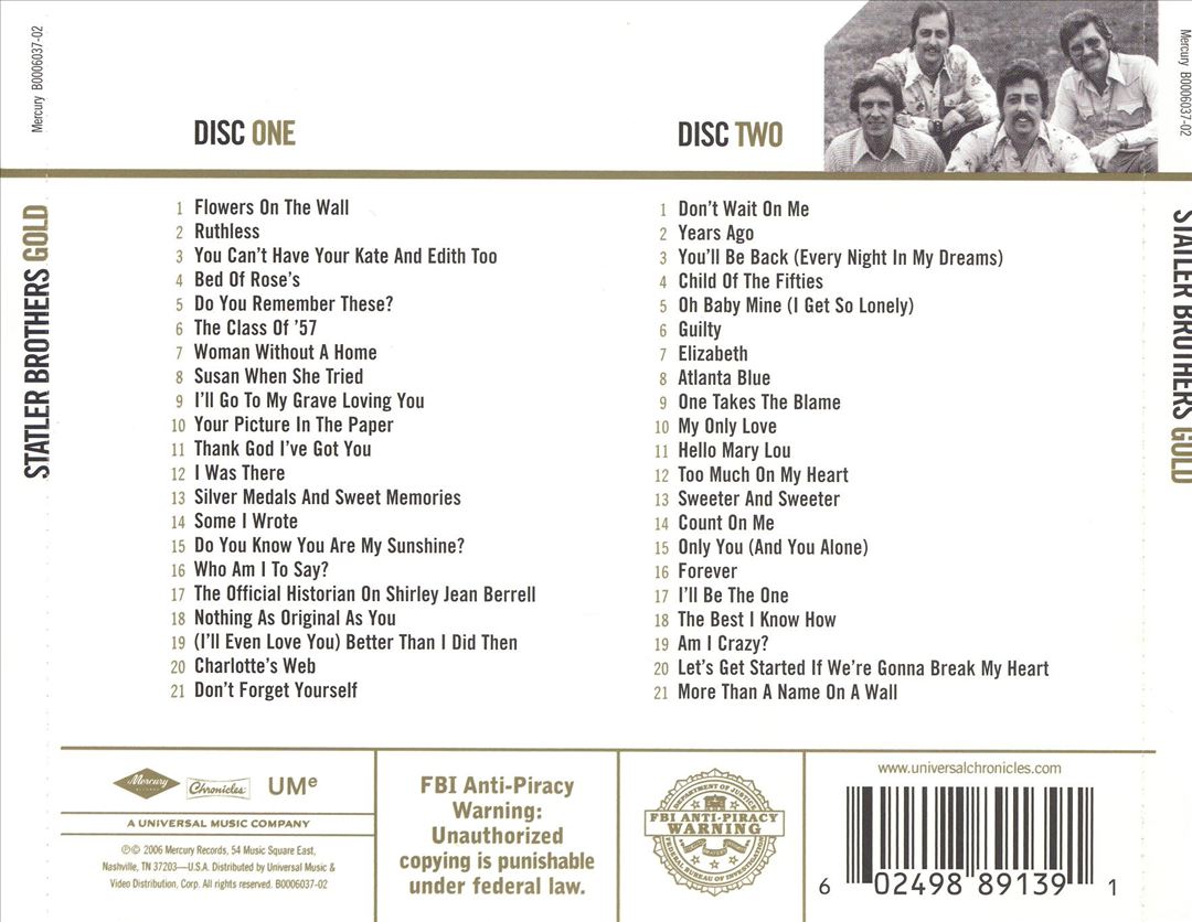 Gold cover art