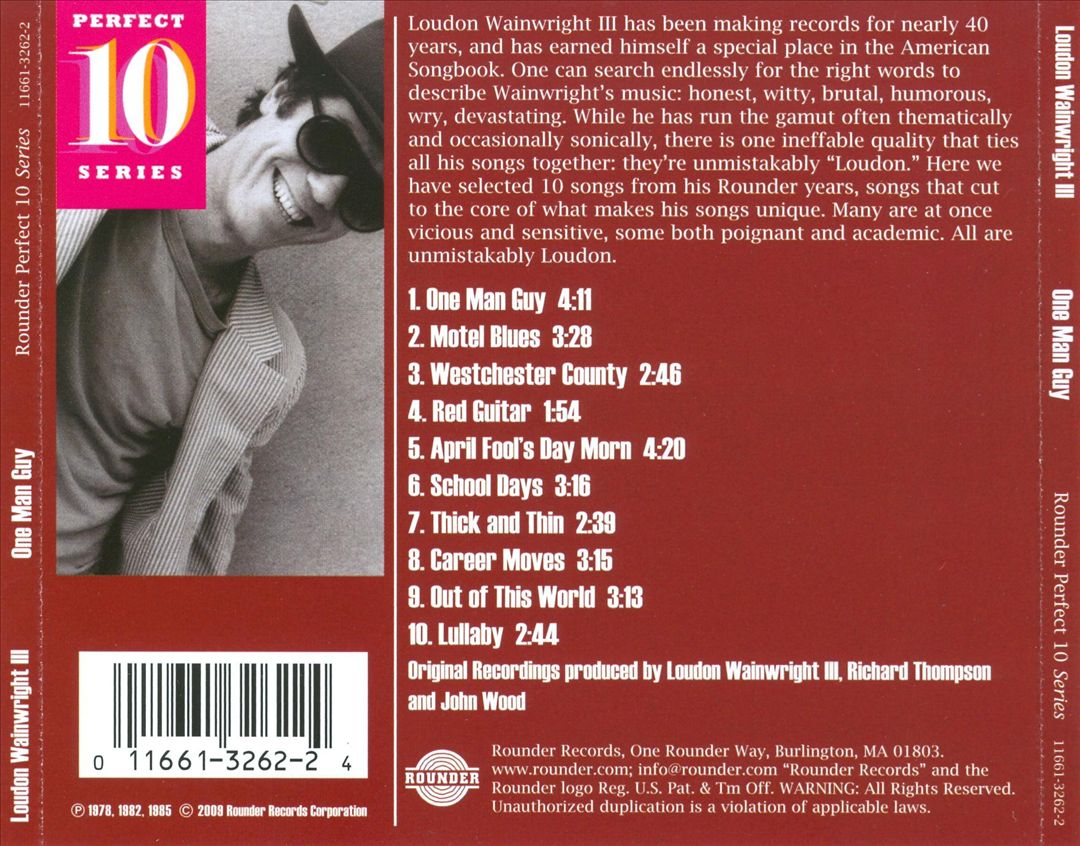 Essential Recordings: One Man Guy cover art