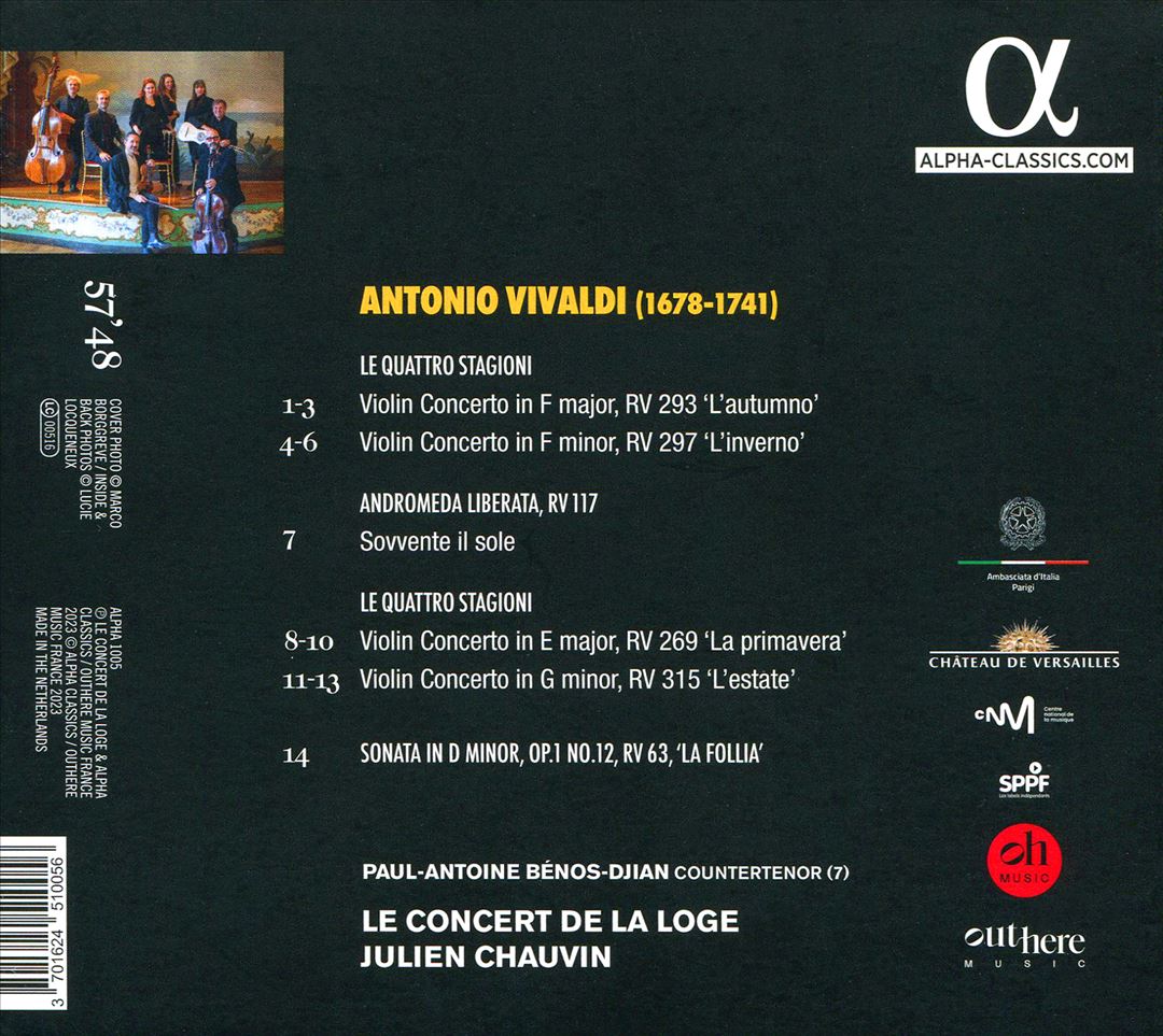 Vivaldi: Le Quattro Stagioni; La Follia cover art