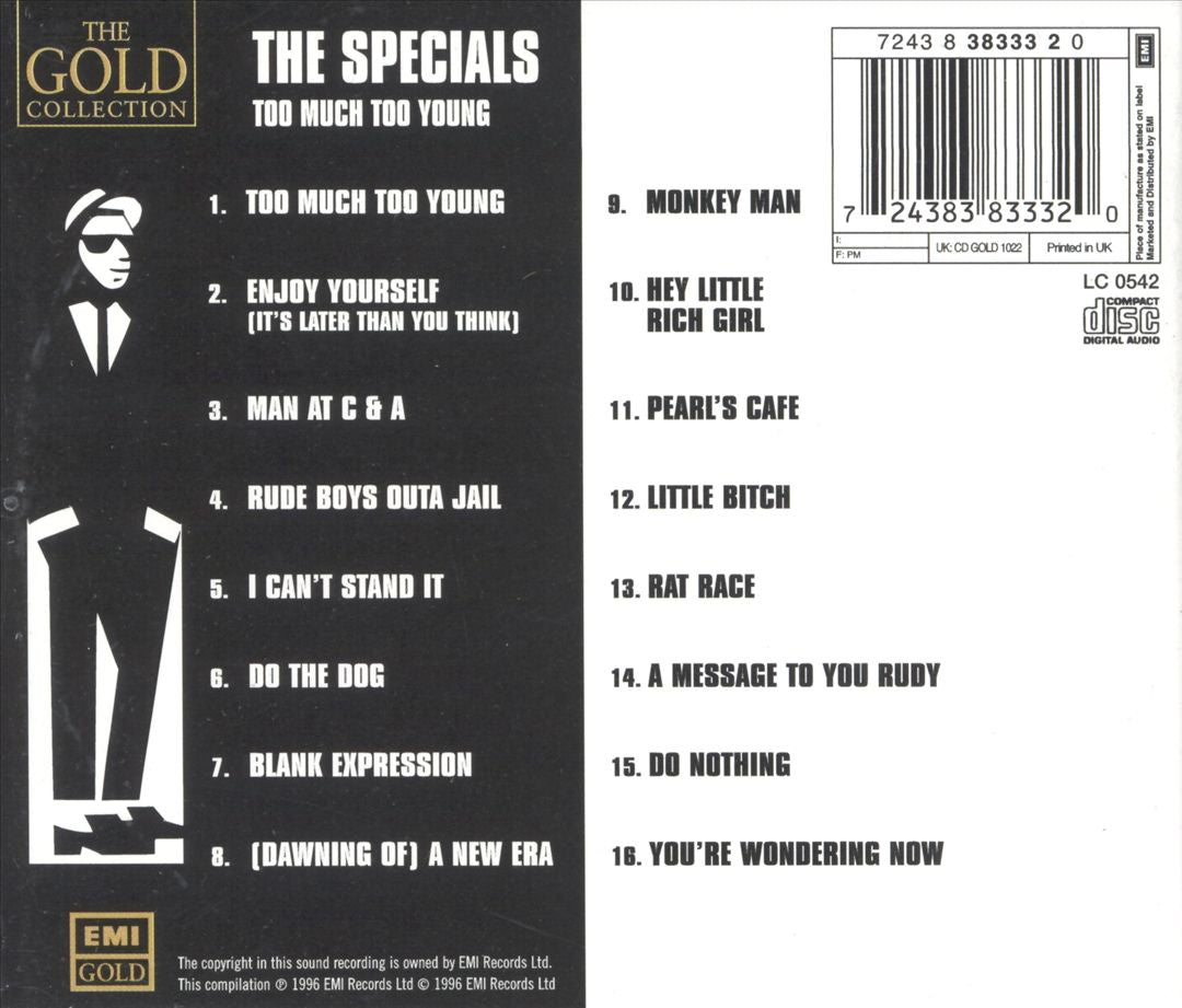 Too Much Too Young: The Gold Collection cover art
