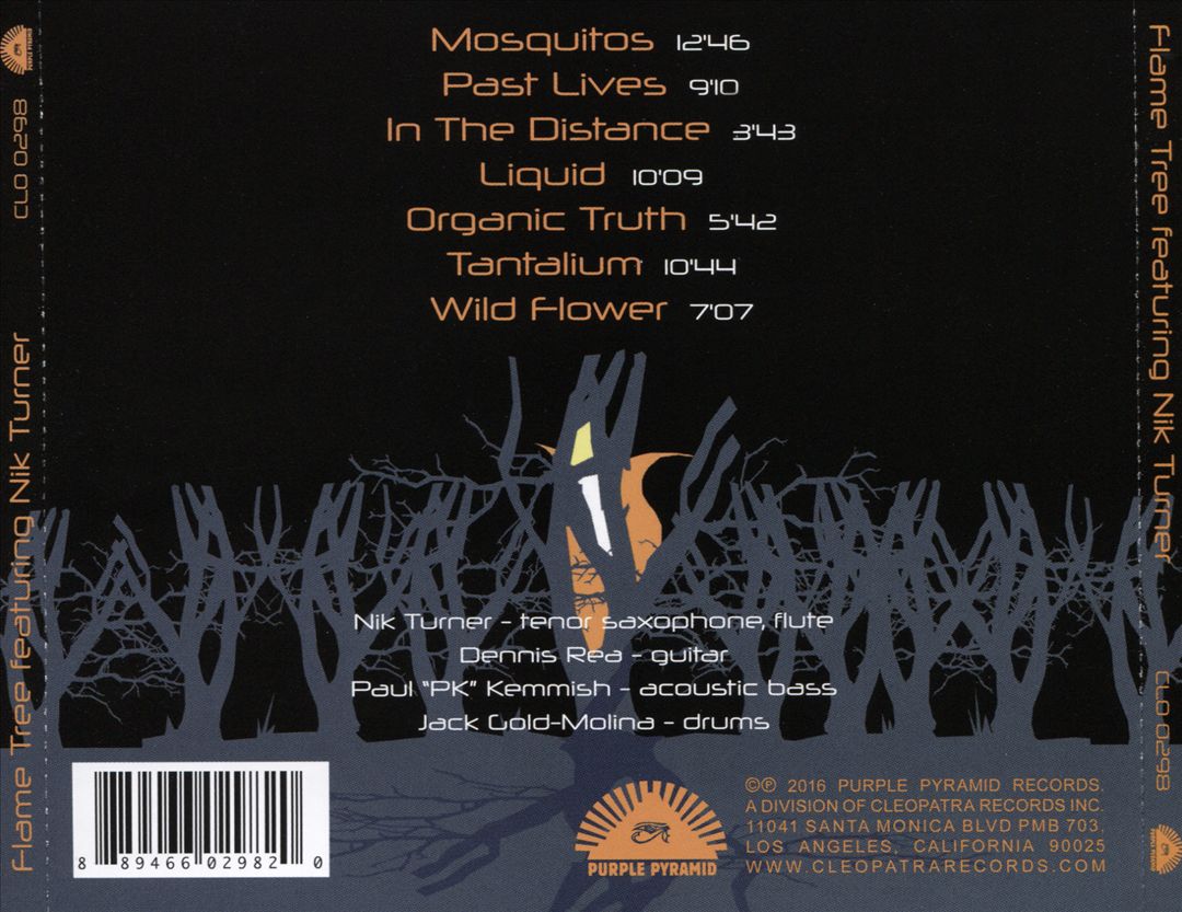 Flame Tree Featuring Nik Turner cover art