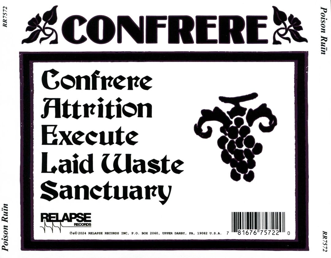 Confrere cover art