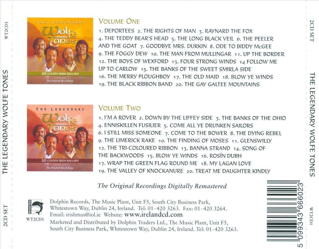 20 Golden Irish Ballads, Vols. 1-2 cover art